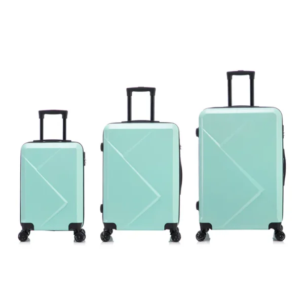 maleta generico celeste 2 MALETAS TRIPACK GENERICO - CELESTE