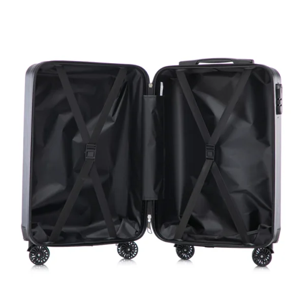 maleta generico interior MALETAS TRIPACK GENERICO - PLATEADO