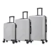 maleta generico plateado 1 MALETAS TRIPACK GENERICO - PLATEADO