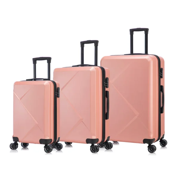 MALETAS TRIPACK GENERICO - ROSADO