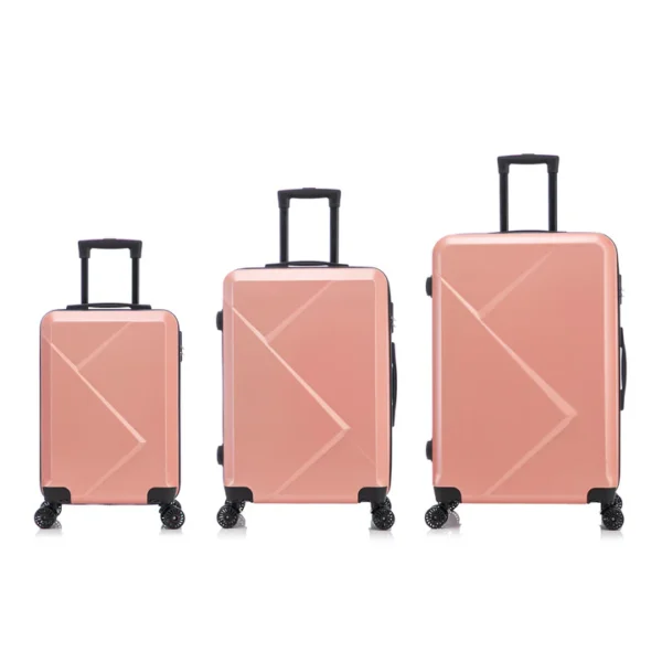 MALETAS TRIPACK GENERICO - ROSADO