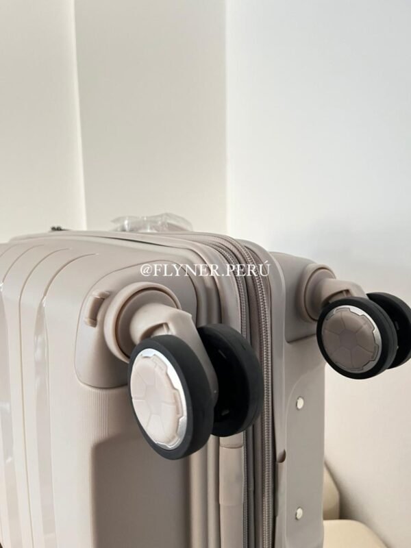 MALETA CABINA RARLON 10KG – BEIGE CLARO