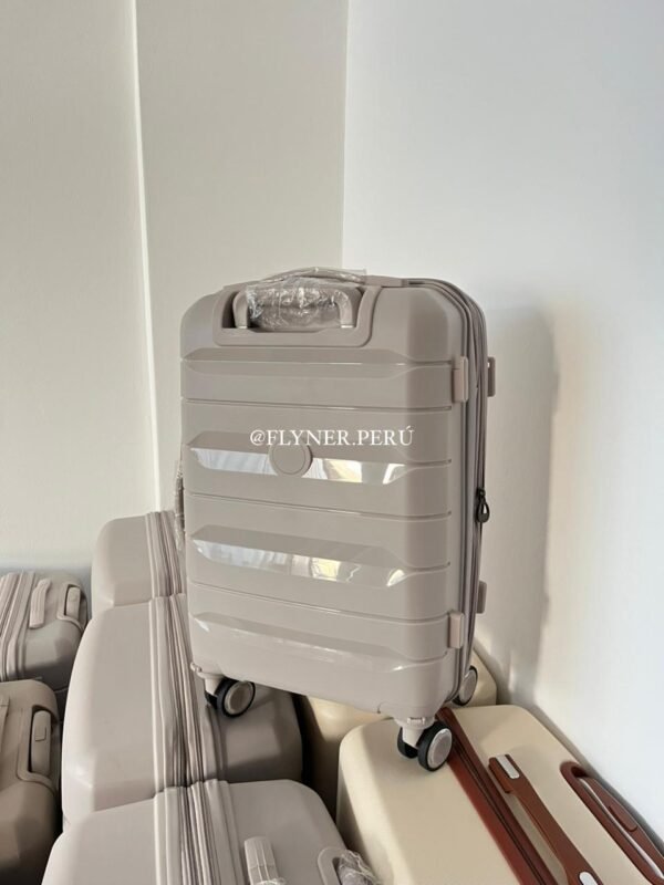 MALETA CABINA RARLON 10KG – BEIGE CLARO